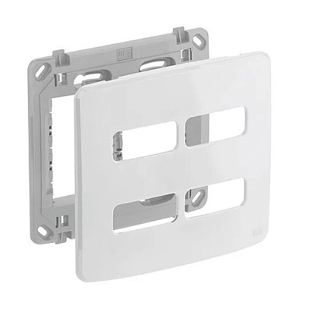 PLACA SUPORTE 4X4" 04 POSICOES COMPOSE