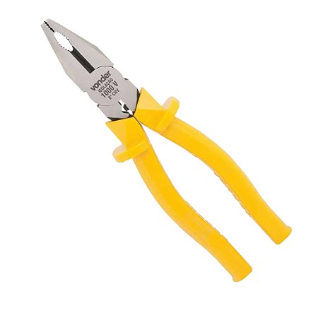 ALICATE UNIVERSAL 8" CRV ELETRICISTA 1000V VONDER