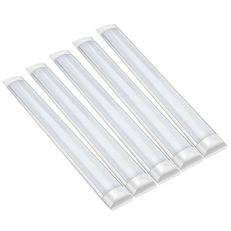 KIT 05 LUMINARIA LED SLIM 18W 6500K AVANT