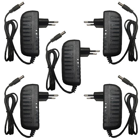 KIT 5 FONTE CHAVEADA BIVOLT 12V 2A TWG