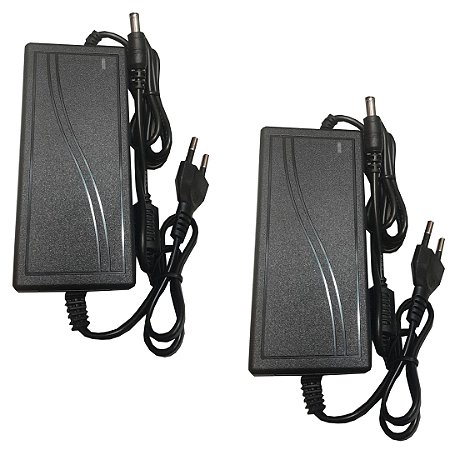 KIT 2  FONTE DE ALIMENTACAO CHAVEADA 12V 5A TWG
