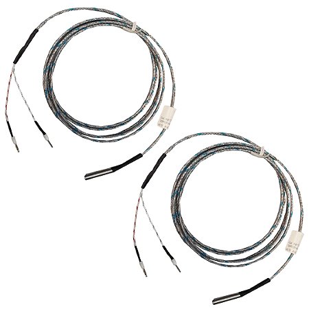 KIT 2 TERMOPAR TIPO J HASTE 6X30MM INOX PALITO WJE