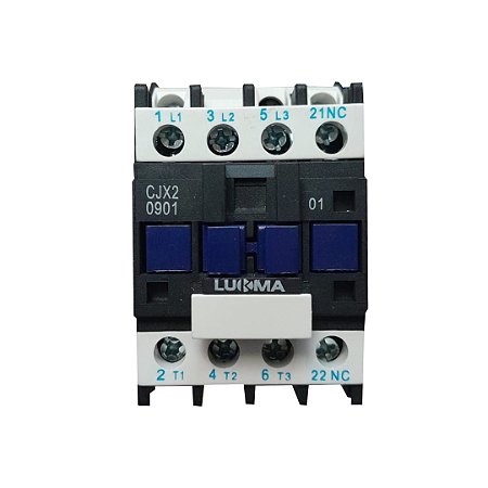 CONTATOR CJX2 0901 NF 24VAC 60HZ LUKMA