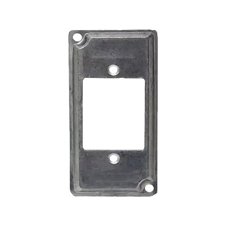 TAMPA ZINCADA 1/2" 3/4" 3 POSTOS CONTAPAR