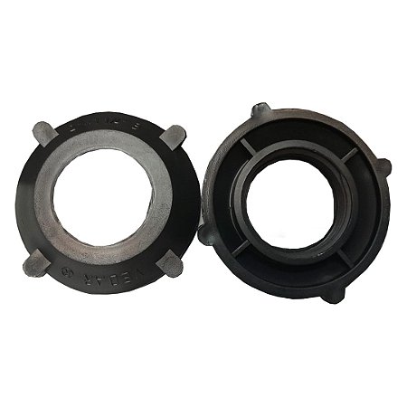 ARRUELA / BUCHA PVC 2´´ 1.1/4" PRETO