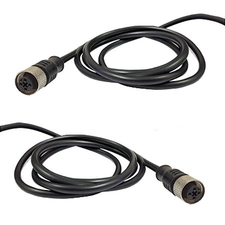 KIT 2 CABO SENSOR LK02-1-4 2MT 4V RETO PNP/NPN LUKMA
