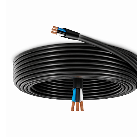 70 METROS CABO PP FLEX 3 X 4 MM COBRECOM