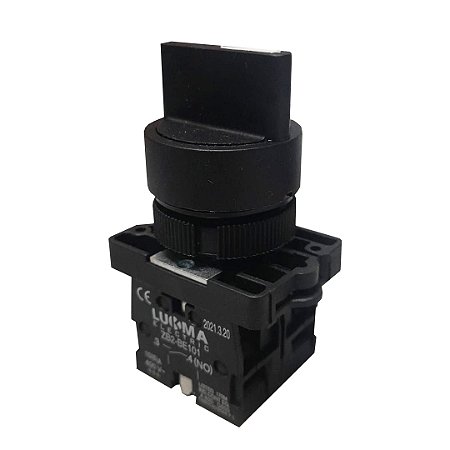 CHAVE LK2-ED53 PLASTICO 3 POS. 2NA C/ RETORNO LUKMA