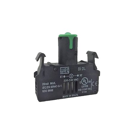BLOCO DE ILUM. DIRETA C/LED INT. B VERDE CSW-BIDL-2D66