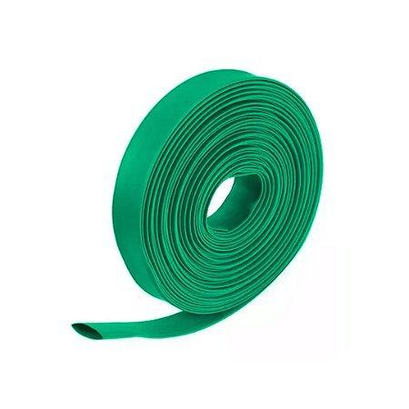 KIT 10 METROS TERMO RETRATIL 20.0 MM VERDE LUKMA