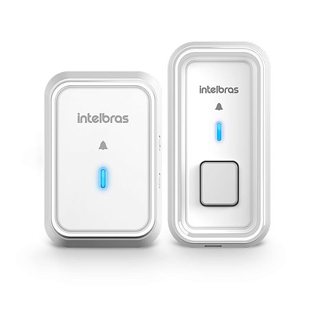 CAMPAINHA ELET SEM FIO COM BATERIA CIB101 INTELBRAS