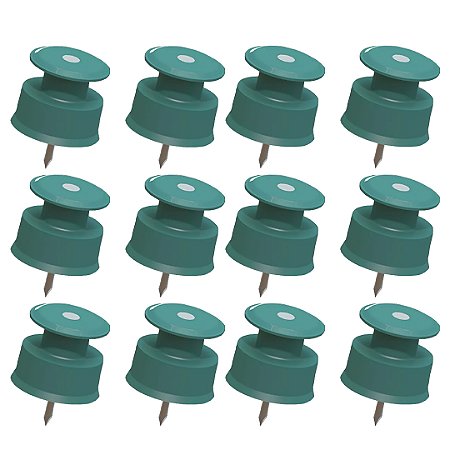KIT 12 ISOLADOR ROLDANA PL 30X30 VERDE SAMPIET