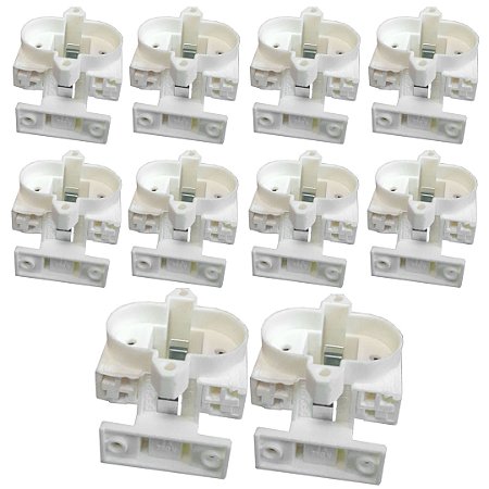 KIT 10 SOQUETES DULUX P/ LAMPADAS BIPINO