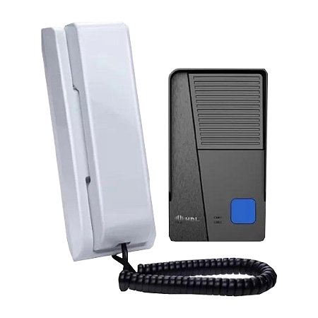 PORTEIRO ELETRONICO KIT AUDIO CLASS C/ AZ-S01 BRANCO (F8) HDL