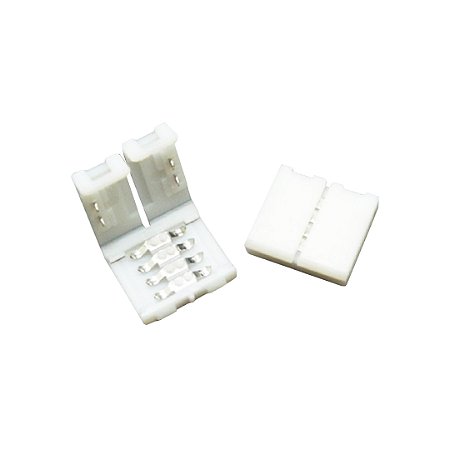 CONECTOR EMENDA RÁPIDA 10MM 4 VIAS FITA LED RGB 5050