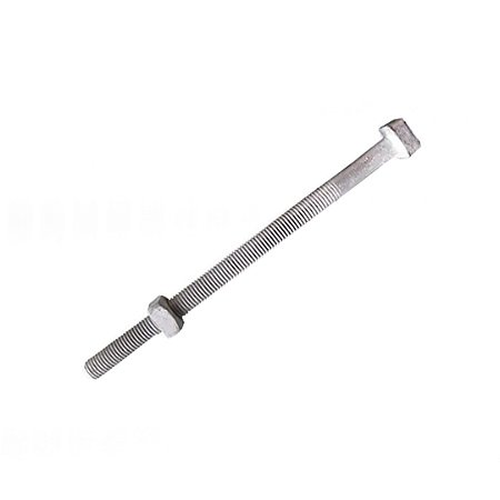 PARAFUSO GALV FOGO POSTE PADRAO 12X250MM 1/2X10" M12