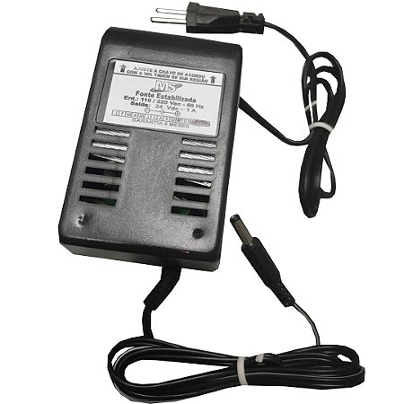 FONTE 24 V 1A (+) ESTABILIZADAS