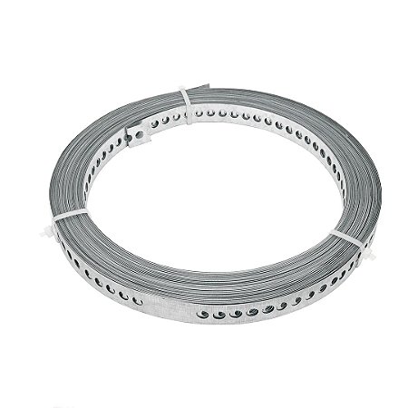 FITA DE ACO PERFURADA 19MMX0,4MMX30M  VONDER