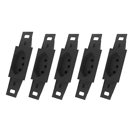 KIT 5 BLUX TOMADA SIMPLES CONDULETE 10A PT 9019-0