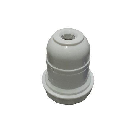 SOQUETE E-27 ABAJUR PLASTICO BRANCO