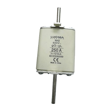 FUSIVEL LK-NH02 250A GG-GL RETARDADO LUKMA