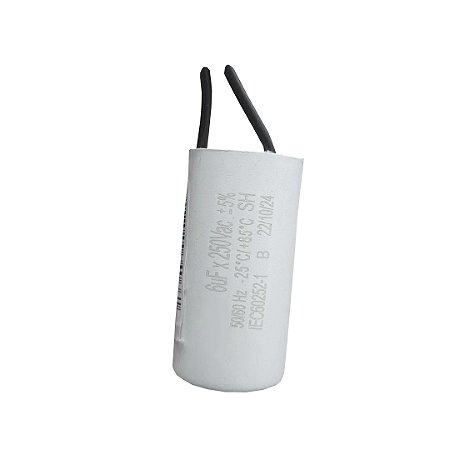 CAPACITOR 6X250V 2 FIOS METALIZADO TRI
