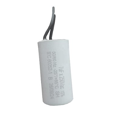 CAPACITOR 7X250V 2 FIOS METALIZADO TRIO