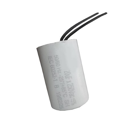 CAPACITOR 20X250V 2 FIOS METALIZADO TRI