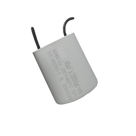 CAPACITOR 40X250V 2 FIOS METALIZADO TRI