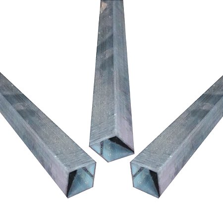 03 TUBOS 02MTS 15 X 15 X 0,65 X 2000 GALVANIZADO
