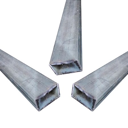 03 TUBOS 02MTS 30 X 20 X 0,80 GALVANIZADO
