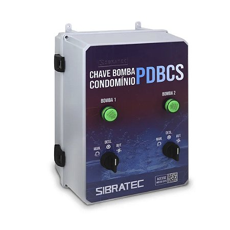 CHAVE PARTIDA 5/ 6HP BOMBA CONDOMINIO PDBCS180 127/220V