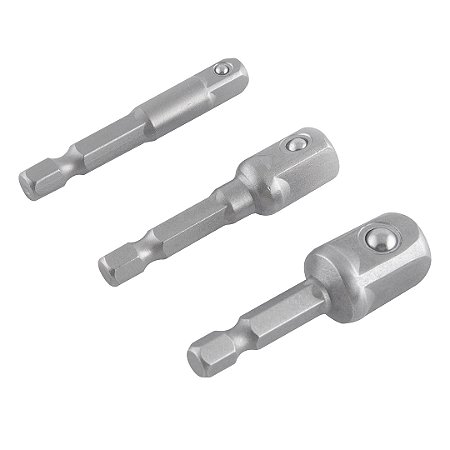 ADAPTADOR P/SOQUETES JG C/3PCS VONDER