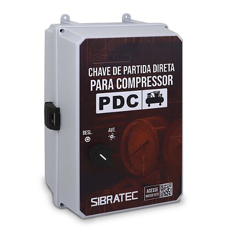 CHAVE PARTIDA COMPRESSOR PDC23T220 - 7,5CV TRIF 220VCA