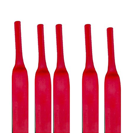 KIT 5 METROS TERMO RETRATIL 16.0MM VERMELHO SIBRATEC