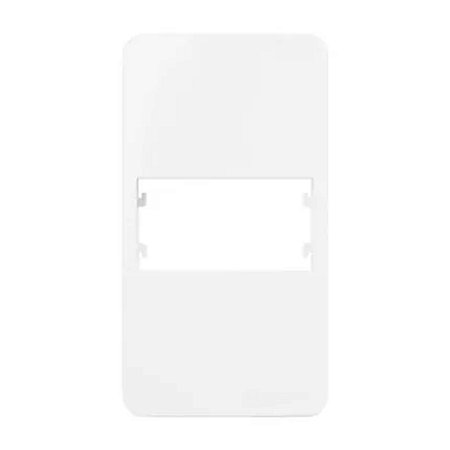 PLACA P/ CONDULETE 3/4" CEGA C/ SUPORTE SLEEK BRANCO