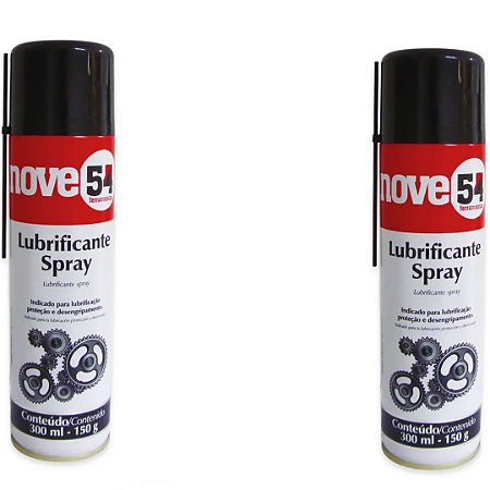 KIT 02 LUBRIFICANTE SPRAY 300ML/150G 954 VONDER