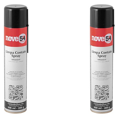 KIT 02 LIMPA CONTATO SPRAY INFL.300ML/200G  954 VONDER