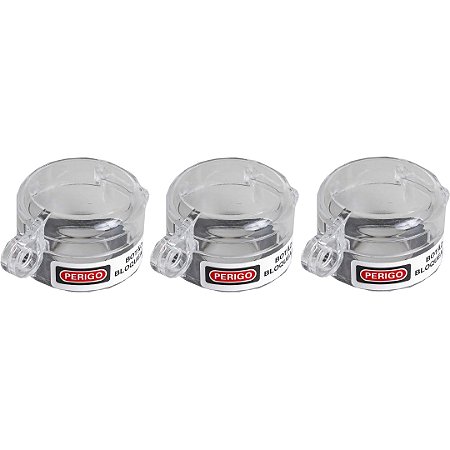 KIT 03 BLOQUEIO BOTAO EMERGENCIA 31,9X49,6MM DIAMETRO INT 22MM 4SAFE