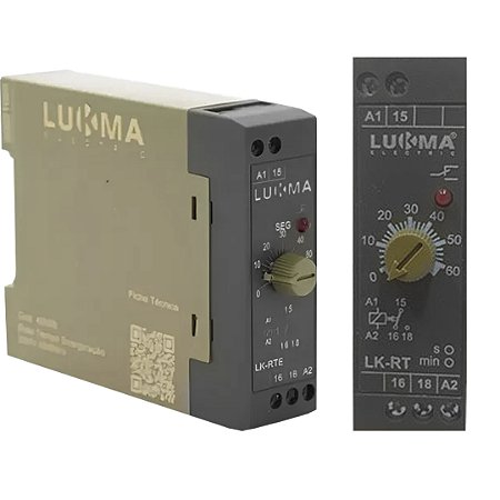 RELE TEMP LK-RTE 0-60 S 220V CX ESTR LUKMA