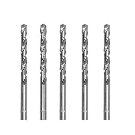 KIT 05 BROCA ACO RAPIDO 6,0 MM PARA METAL MTX