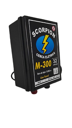 ELETRIFICADOR CERCA M-300 220 V.C.A SCORPION