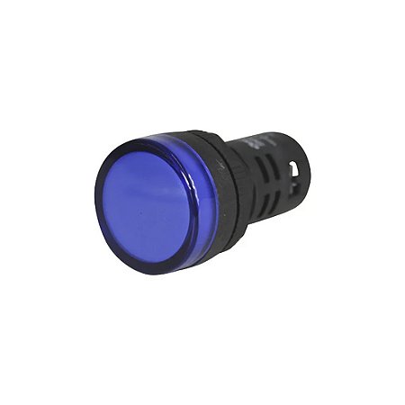 SINALEIRO LED 22MM 24V AZUL LUKMA