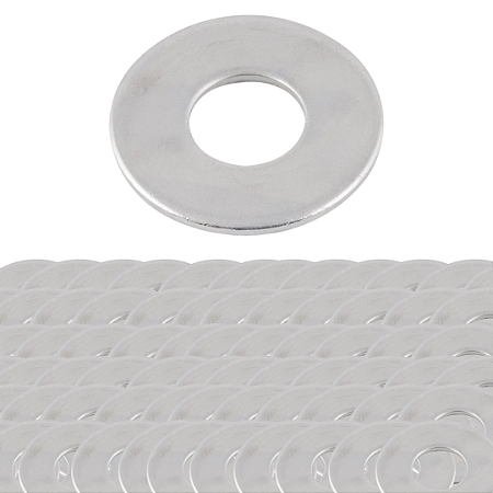 KIT 100 ARRUELA LISA (E) 5/16"  FERRO PL  VONDER