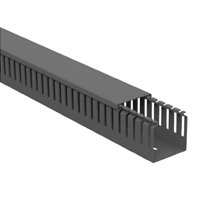 CANALETA VENTILADA CINZA 50X50 X 2000MM LUKMA