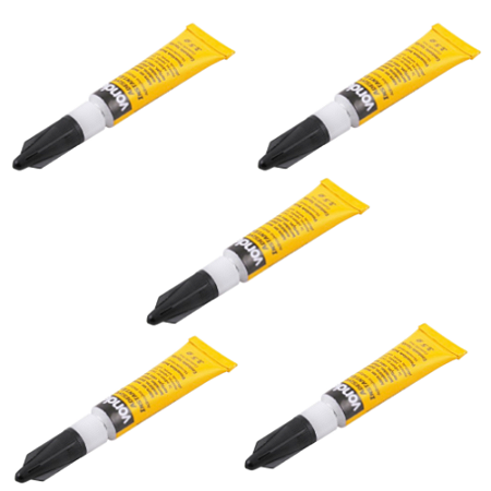 KIT 5 ADESIVO INSTANTANEO 3,5G CARTELA VONDER