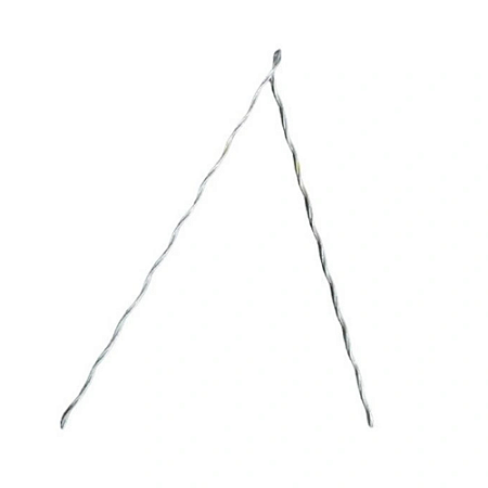 ALCA PRE FORMADA P/ CABO DROP (ARAME 1,33MM) AMARELO- ACO