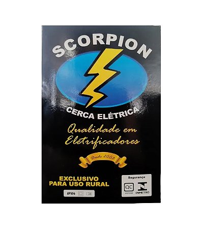 ELETRIFICADOR CERCA M-60 220 V.C.A SCORPION