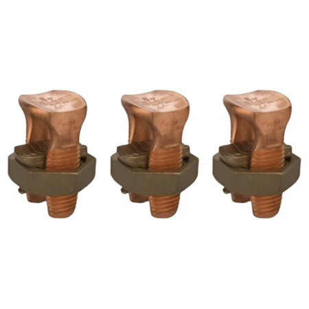 KIT 3 CONECTOR SPLIT BOLT PARAF FENDIDO 50MM MCI