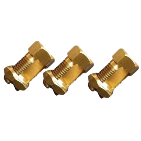 KIT 3 CONECTOR SPLIT BOLT PARAF FENDIDO 120MM